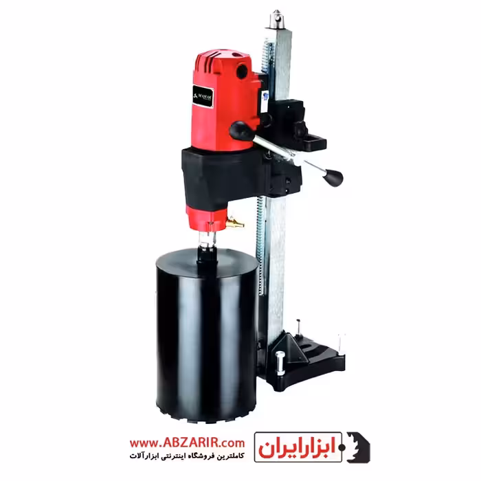 دریل نمونه برداری مهندسی 205 میلیمتر با پایه و کیف محک مدل DCD-3205