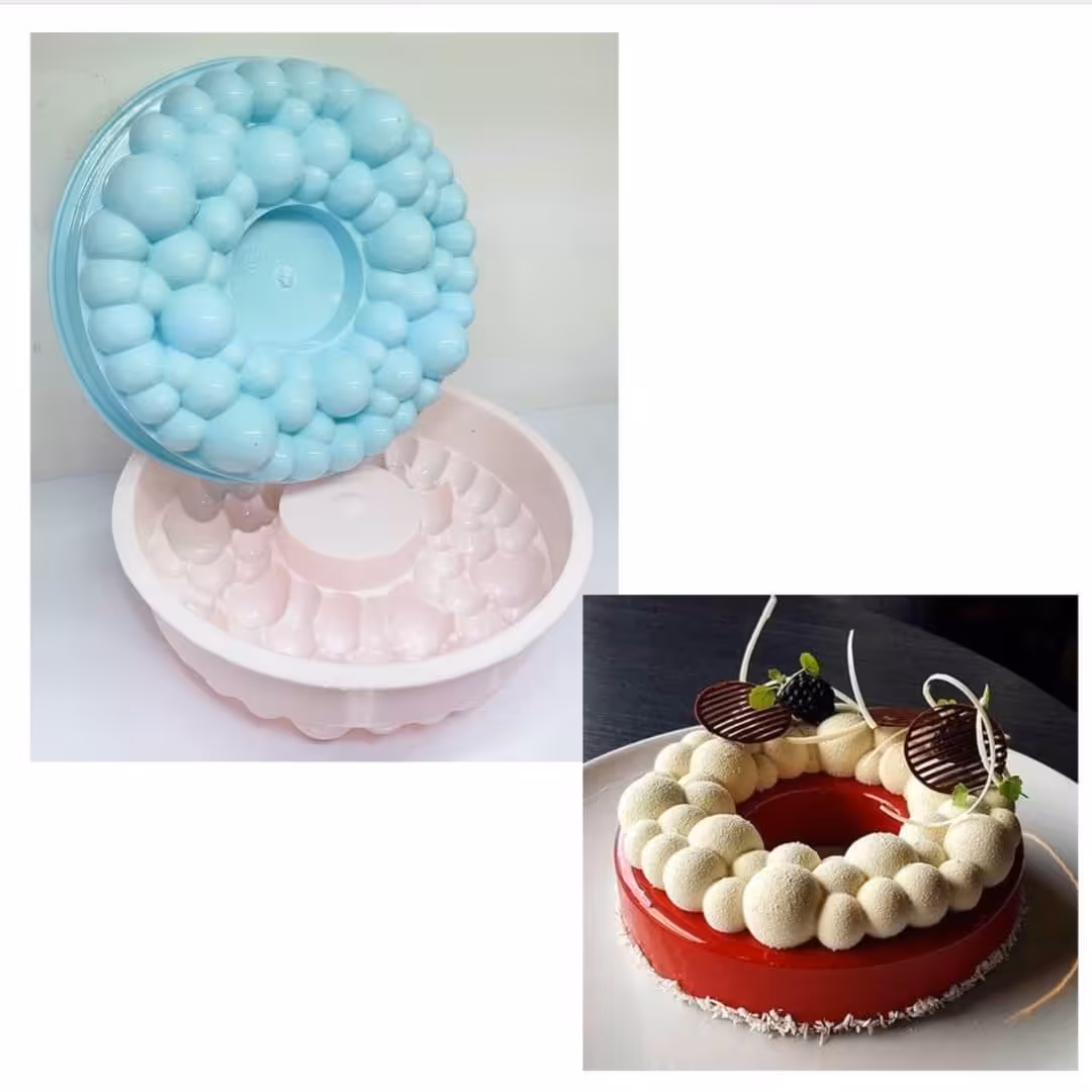 قالب پلاستیکی ژله حباب گرد