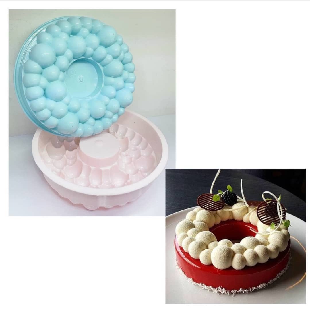 قالب پلاستیکی ژله حباب گرد