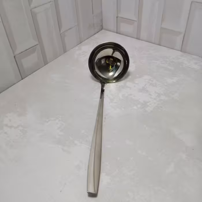 ملاقه استیل معمولی بلند تهیه شده از بهترین مواداولیه 