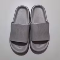 دمپایی سیلیکونی وارداتی رنگ طوسی سایز 40-41 