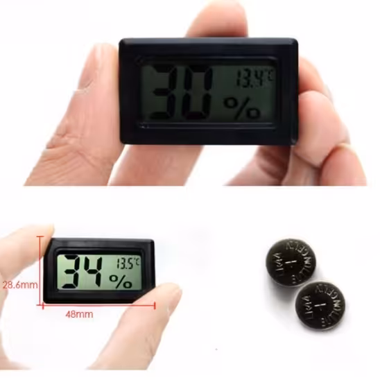 دماسنج و رطوبت سنج روپنلی LX8010