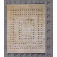 گبه طرح حیوانات پشمی