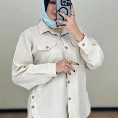 مانتو اسپرت زنانه شانتون مدل بغل دکمه
