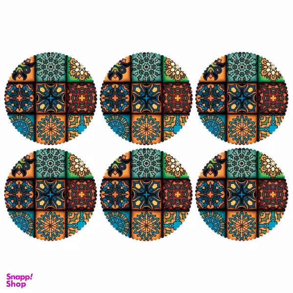 زیر لیوانی کد C2-42076 بسته 6 عددی