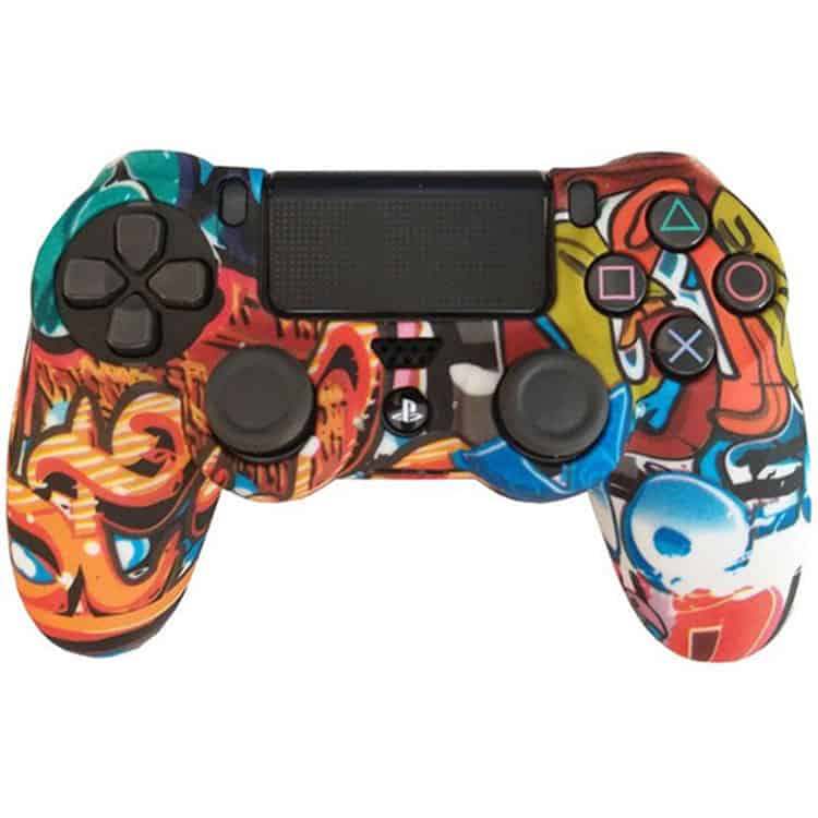 کاور کنترلر DualShock 4 – طرح Graffiti Orange