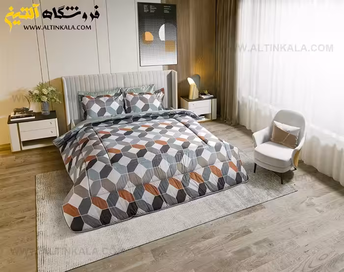 روتختی دونفره آلوئه ورا لومانا 6تکه طرح Sona