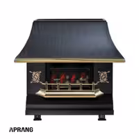 بخاری گازی ایران شرق مدل آذران CH150 - قهوه ای