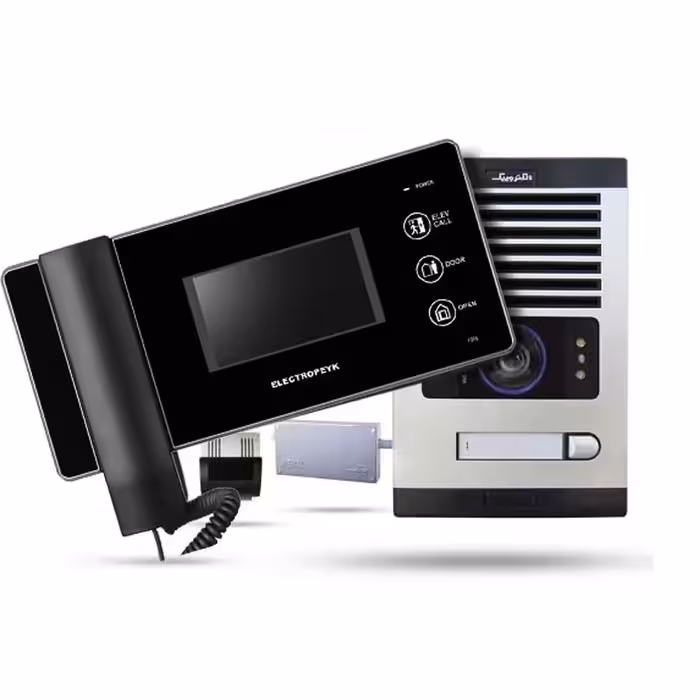 پکیج یکواحدی ایفون تصویری الکتروپیک مدل 1096