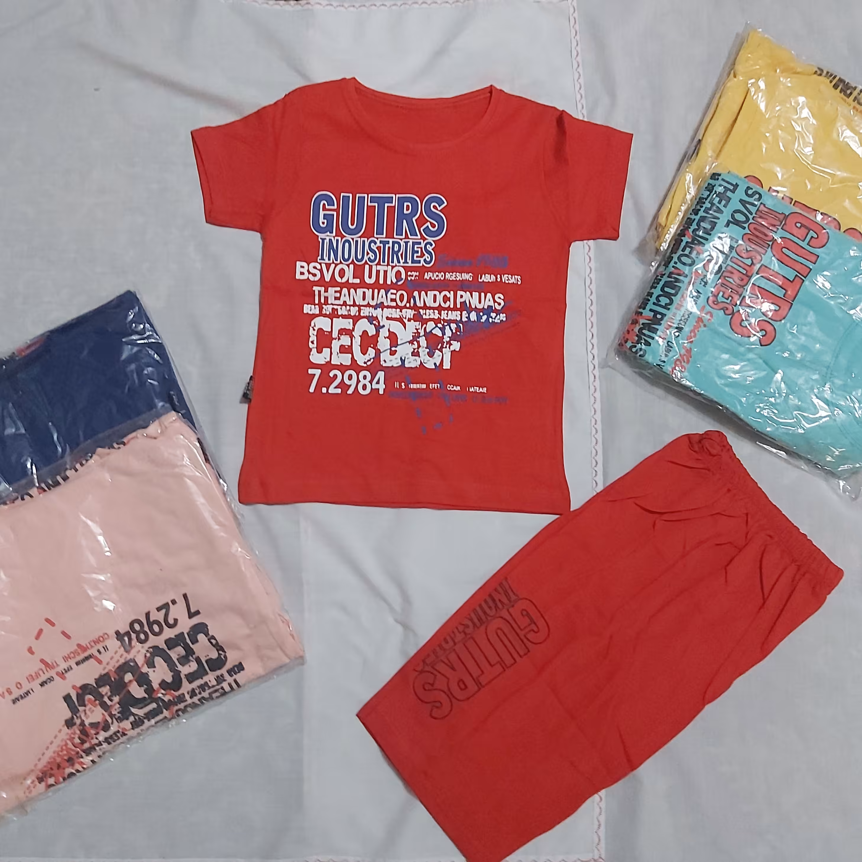 ست تیشرت و شورتک پسرانه