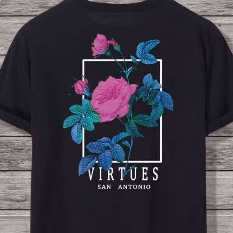 طراحی روی لباس و تیشرت