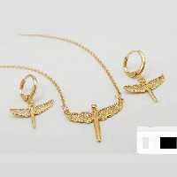 نیم ست استیل زنانه دخترانه فرشته طرح 1
