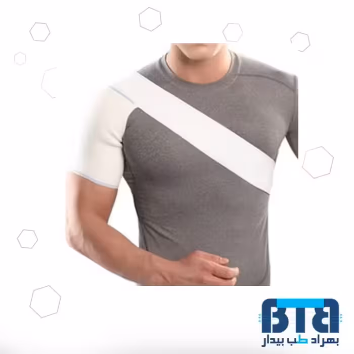 شانه بازوبند یکطرفه پاک سمن کد 048