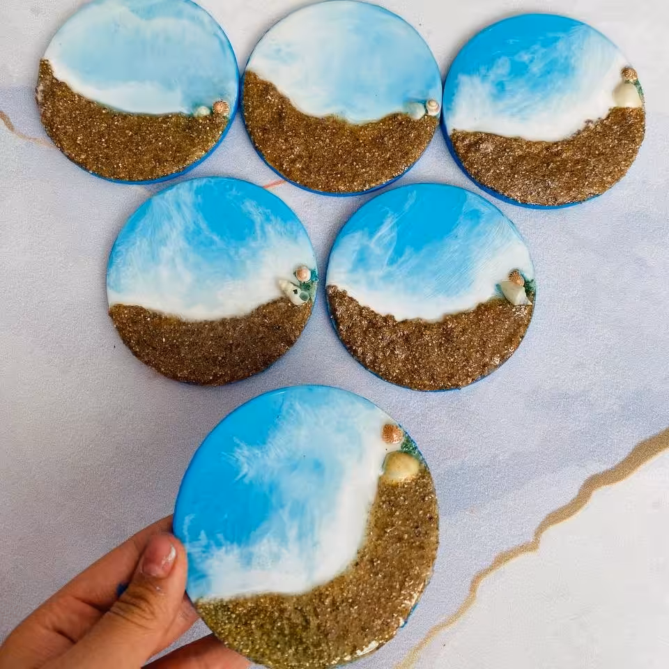 زیرلیوانی رزینی 