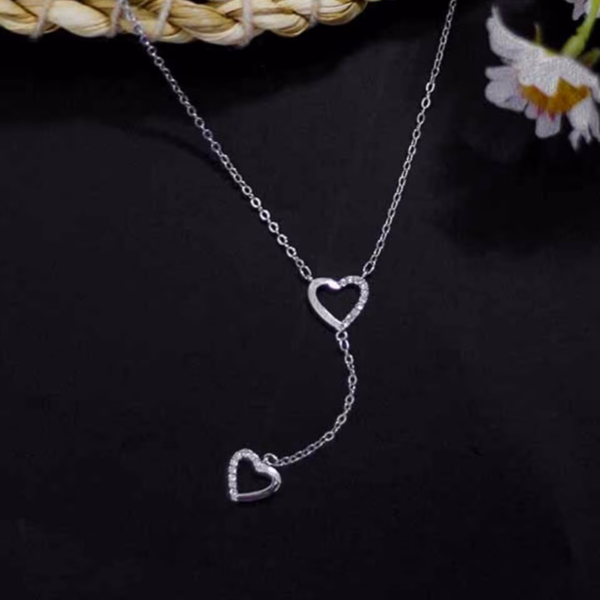 گردنبندآویز دار قلب