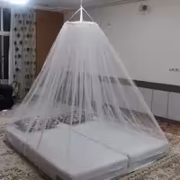 پشه بند سقفی  مناسب برای تخت 