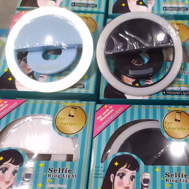 رینگ لایت سلفی موبایل جدید باطری بزرگ