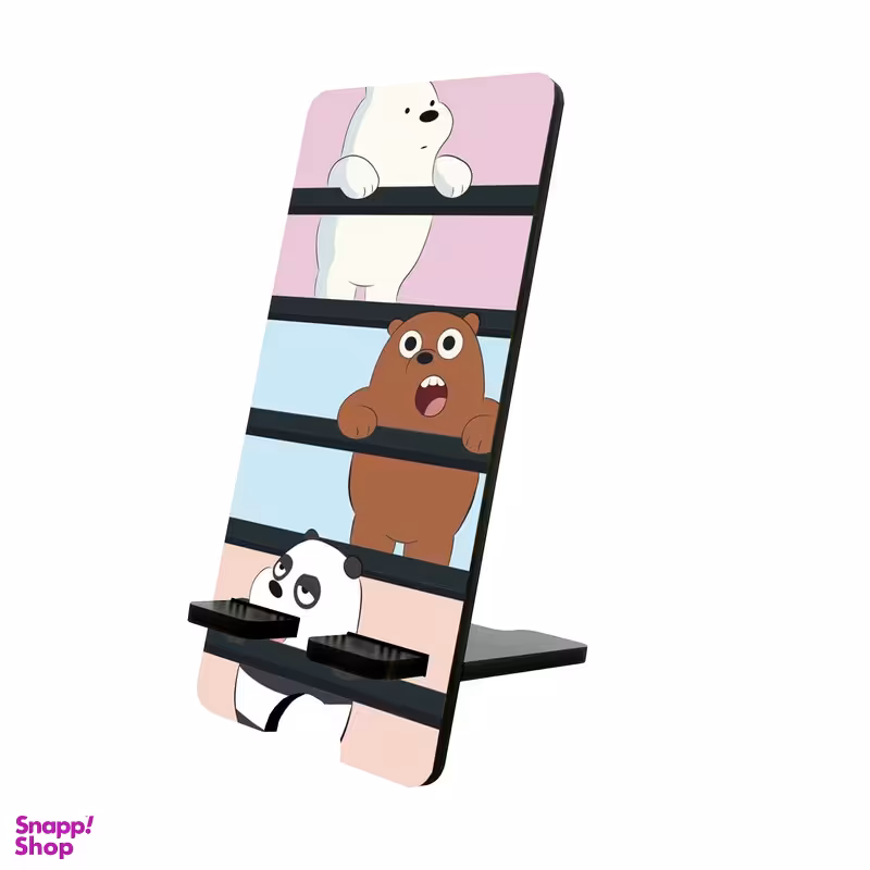 پایه نگهدارنده گوشی موبایل و تبلت طرح پاندا و خرس کیوت کد 5518285