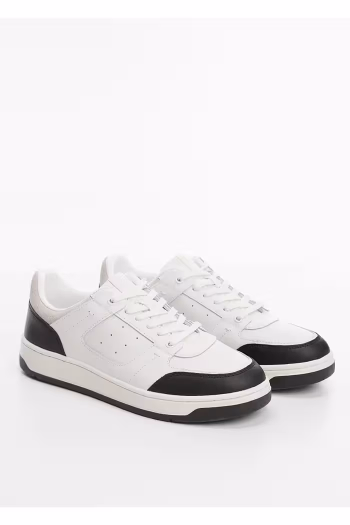 اسنیکر مشکی مردانه سیاه کفش ورزشی اورجینال MANGO Man