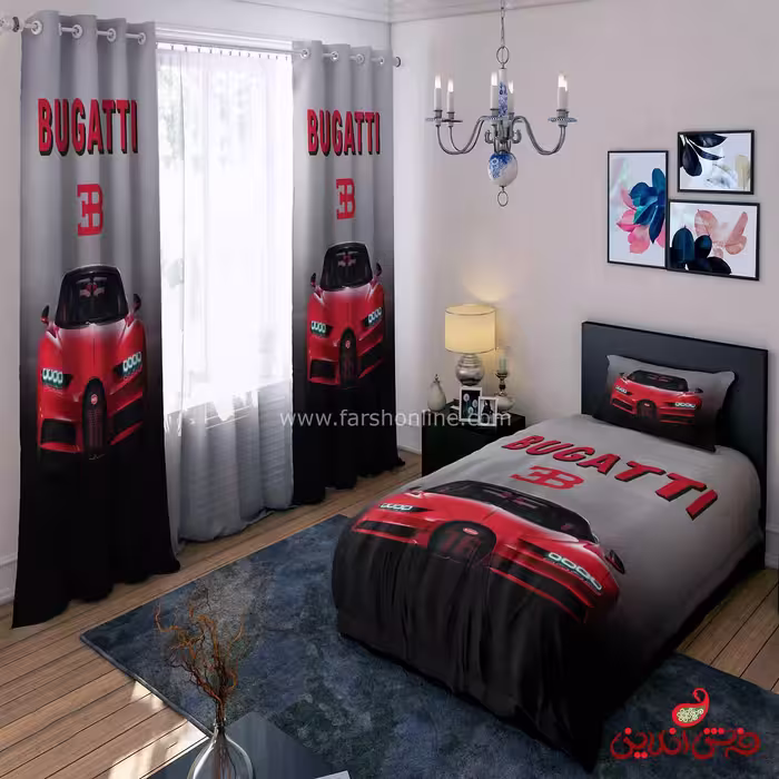 روتختی طرح ماشین بوگاتی(BUGATTI) کد 15125