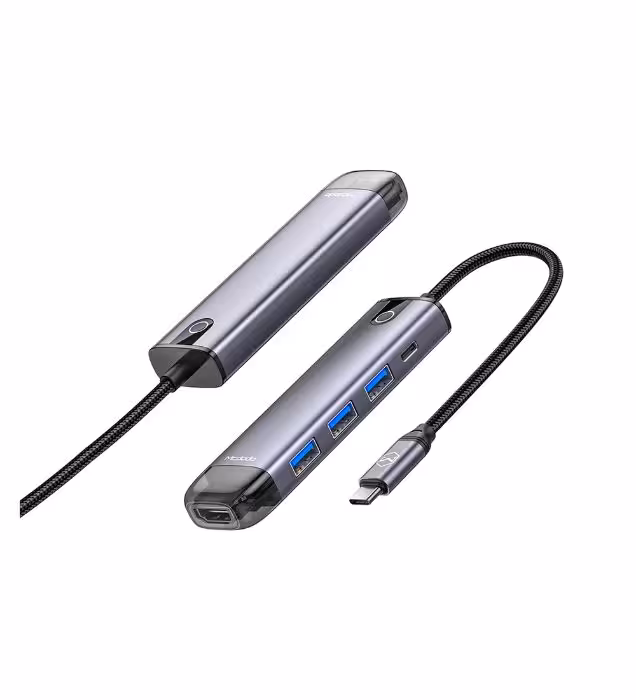 هاب 5 پورت تایپ سی مک دودو مدل HU-7750