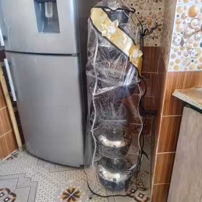 استند قابلمه 6طبقه در ابعاد دلخواه شما