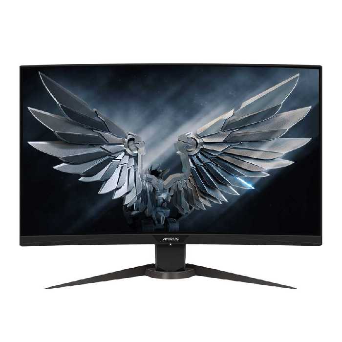 قیمت و خرید مانیتور گیمینگ 27 اینچ گیگابایت مدل AORUS CV27F | یاس ارتباط