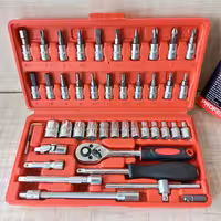 جعبه بکس 46 پارچه کامل SKT(یک چهارم اینچ)