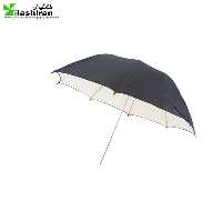 چتر 2 لایه بازتاب کننده سفید / مشکی