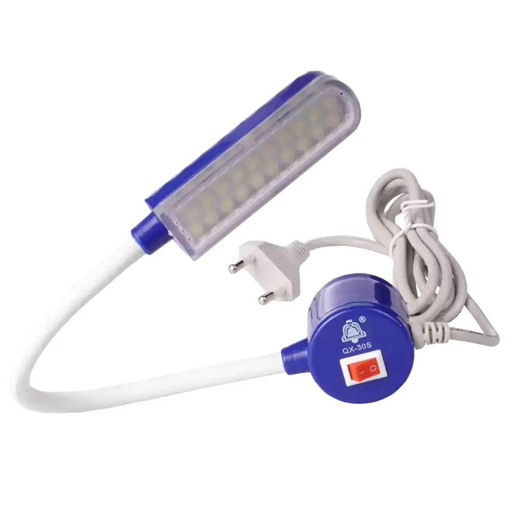 خرید چراغ چرخ خیاطی LED اهنربایی 30 ردیفه فنری