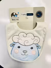 پیش بند نوزاد پیشبند پارچه ای بیبی بیب عروسکی کارترز با کیفیت مناسب و تمام نخی baby bib