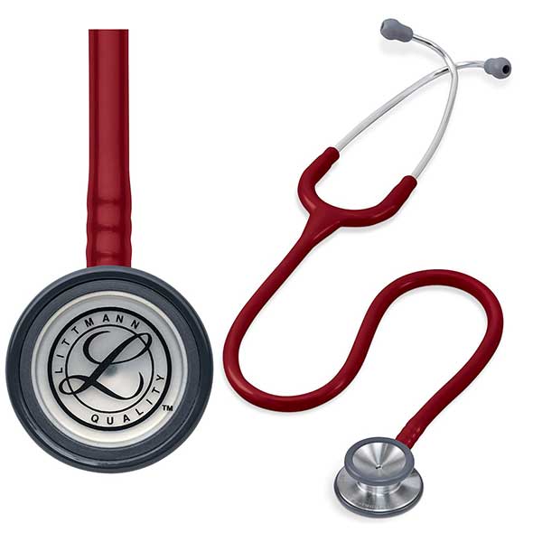 گوشی معاینه پزشکی لیتمن کلاسیک دو مدل زرشکی2211 LITTMANN CLASSIC II | فروشگاه اینترنتی تاتا کالا