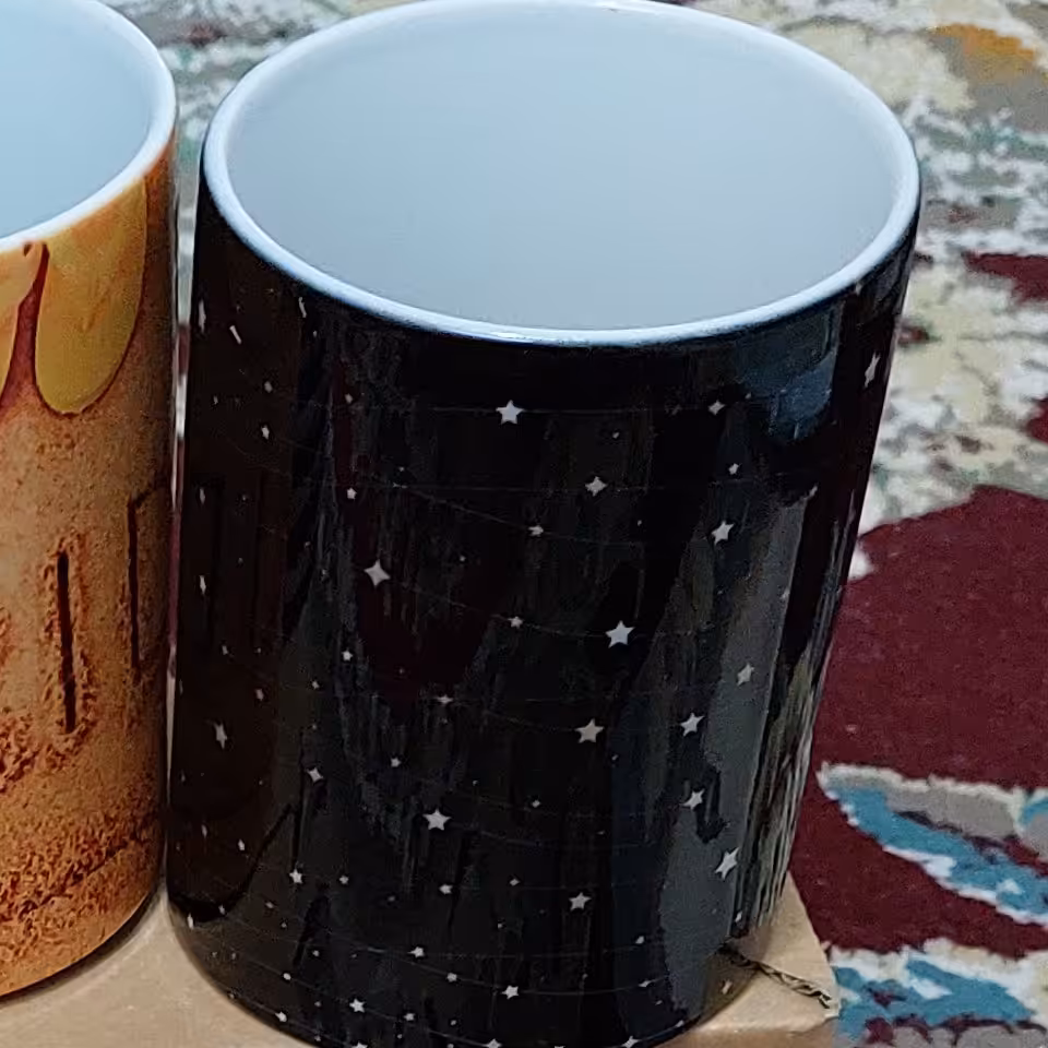 ماگ اسمون  پر ستاره سرامیکی 