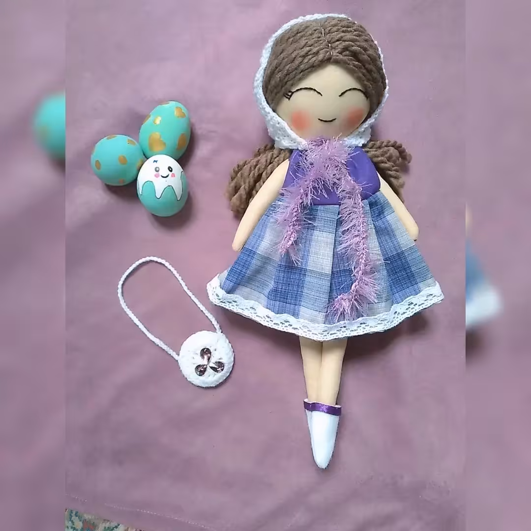 عروسک دستساز یاسمین