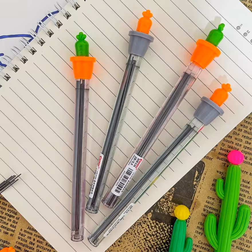 لوازم تحریر لوازم تحریر فانتزی نوشت افزار نوک پنج دهم بلند هویج