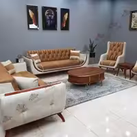 مبل راحتی چستر 8 نفره مینیمال ترک مدل پیکاسو