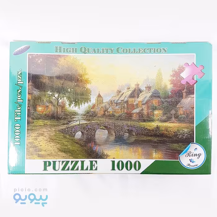 پازل 1000 تکه طرح پل و رودخانه