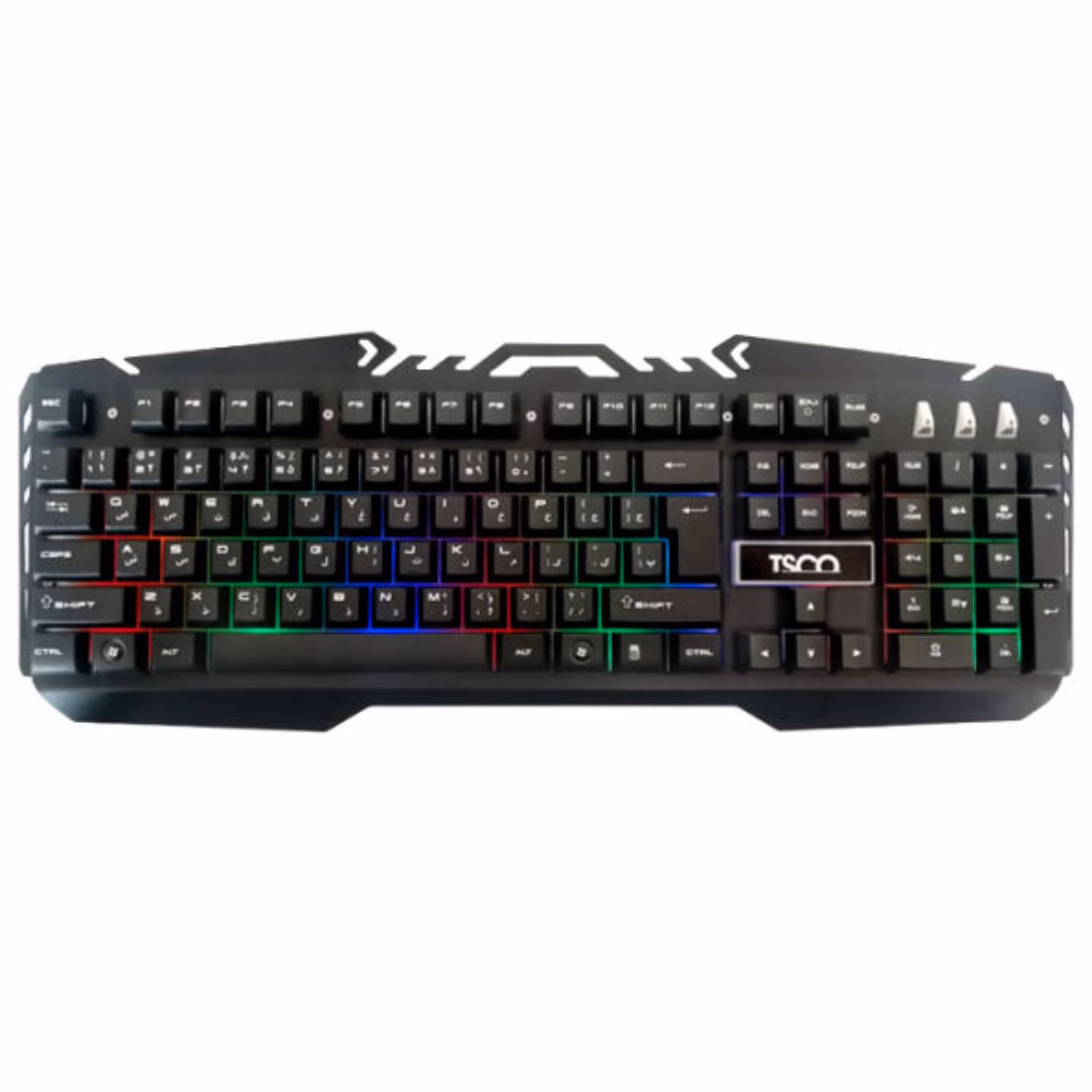 کیبورد گیمینگ تسکو مدل 8021L مشکی 