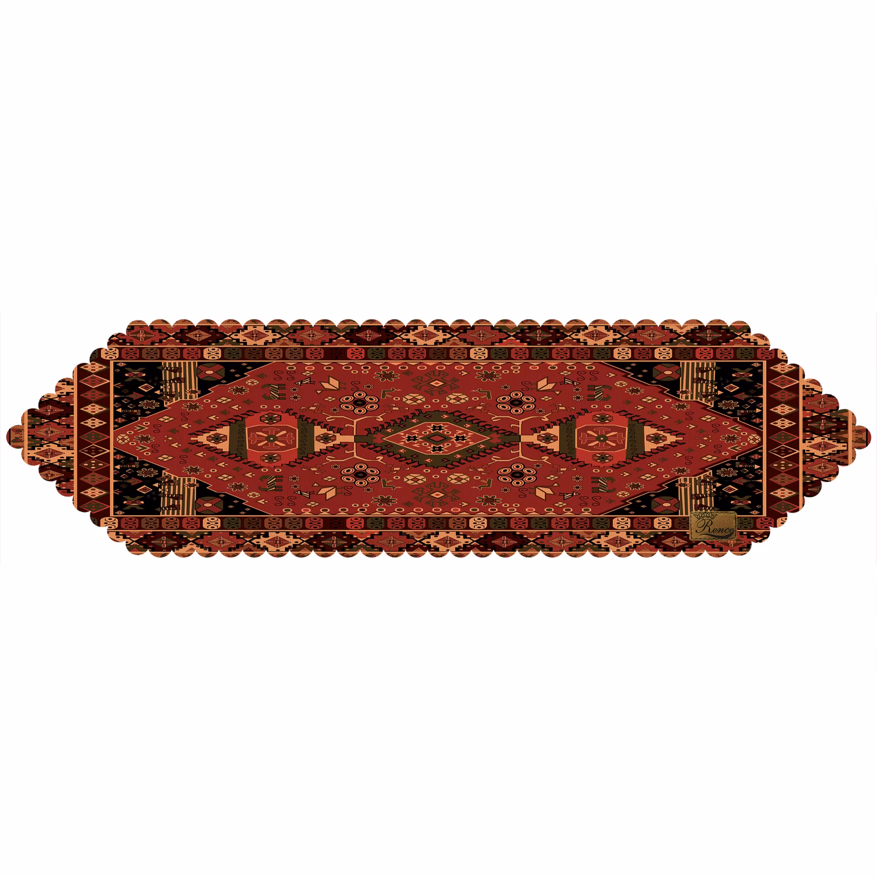 رانر رومیزی مخمل رنس مدل R6-42455 سایز 130x40 سانتی متر