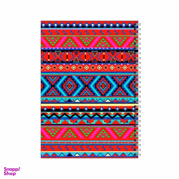 دفتر مشق 50 برگ بامبیلیپ طرح پترن سنتی شاد کد 6075063