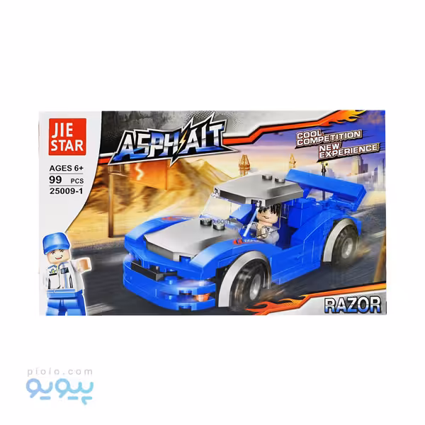 لگو ساختنی مدل ماشین کد 25009-1