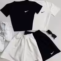 تیشرت و شلوارک ست کوتاه