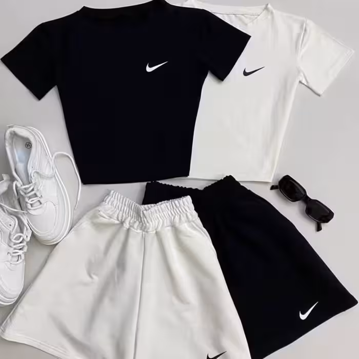 تیشرت و شلوارک ست کوتاه