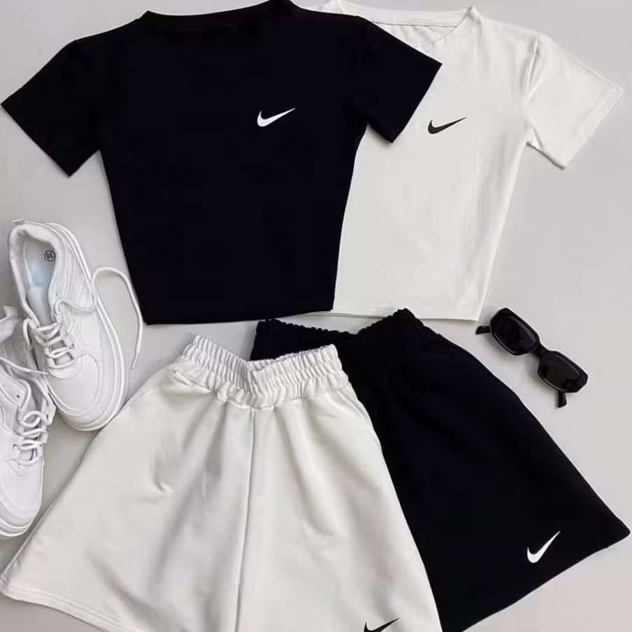 تیشرت و شلوارک ست کوتاه