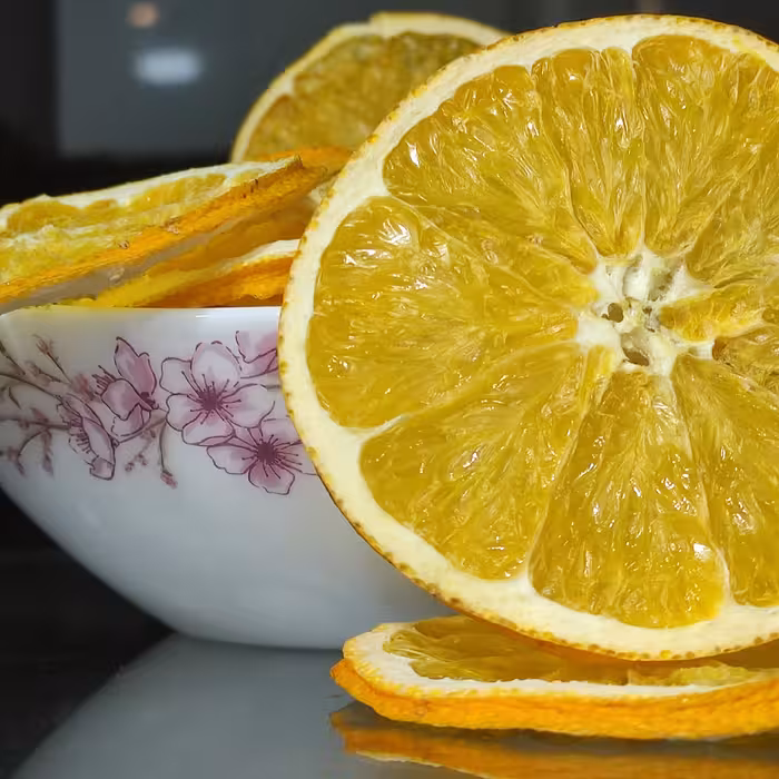 پرتقال خشک 500 گرم.برگ پرتقال اسلایس شده خشک