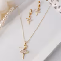 نیم ست رقص باله رنگ ثابت