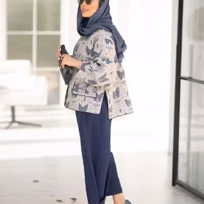 ست کت و شلوار مدل مونیکا