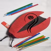 جامدادی کفشدوزک  ست 6 تایی پارچه ایی