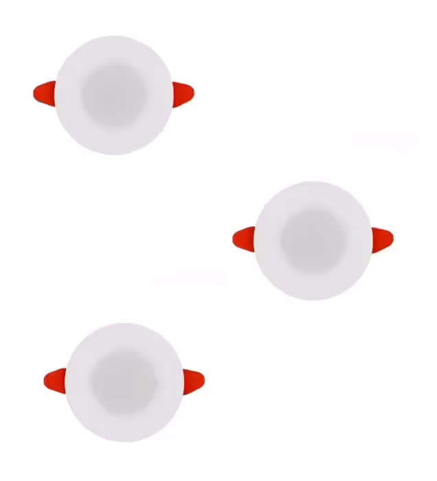 لامپ ال ای دی 5 وات پارس شعاع توس مدل سولاریس دایره ای بسته 3 عددی