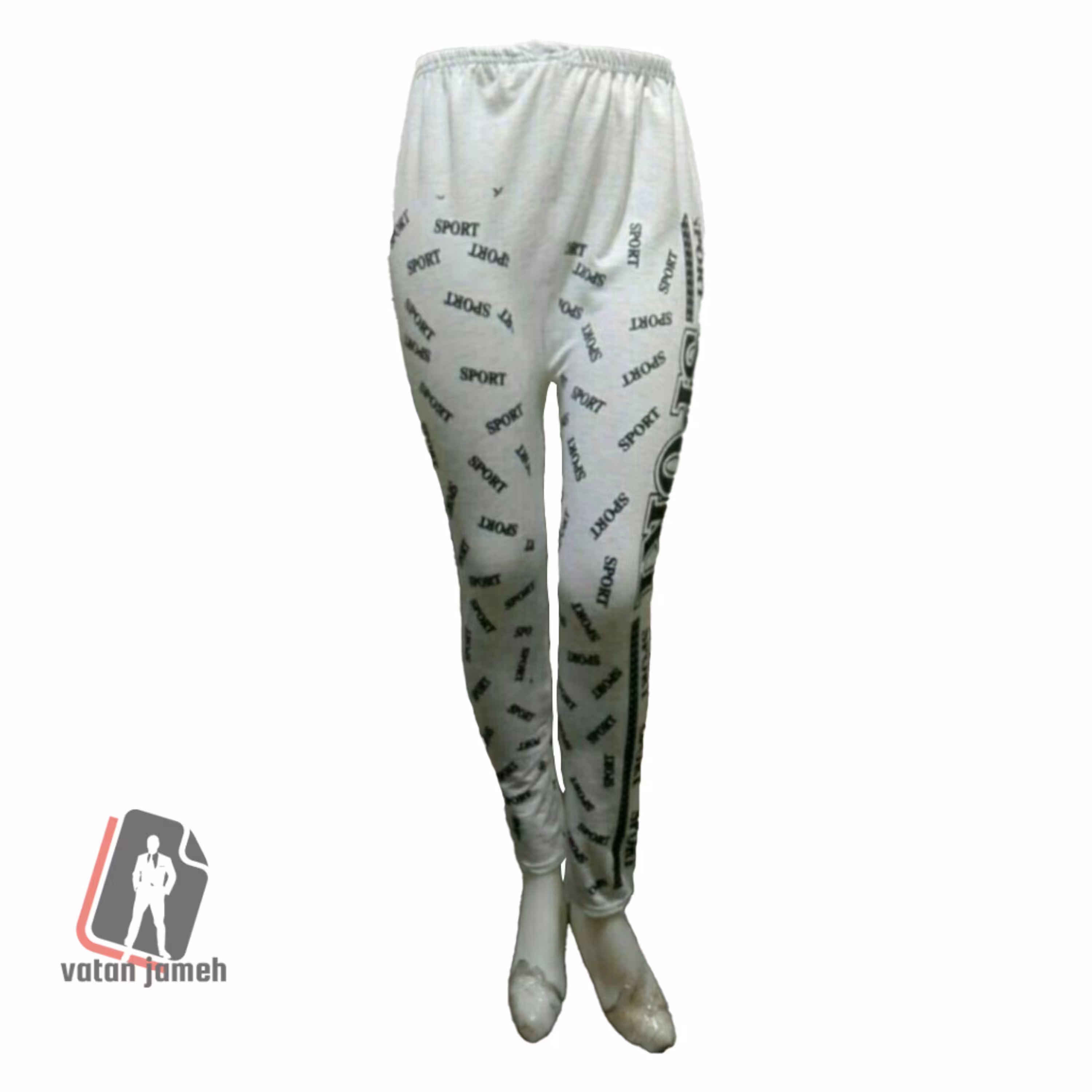 شلوار راحتی دخترانه تمام چاپ Sport